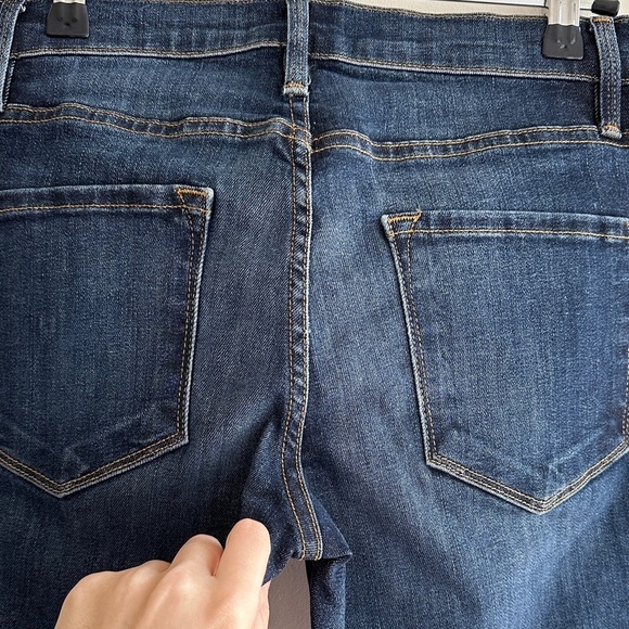 Frame Denim Women's Perry Street Dark Blue Skinny Jeans, Size 26 - Picture 14 of 16